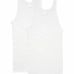 Schiesser Original Doppelripp Shirt Ohne Arm 2-Pack