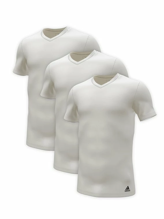 ADIDAS Active Core Cotton V-Neck T-Shirt, 3er-Pack 1 ADIDAS Active Core Cotton V-Neck T-Shirt, 3er-Pack