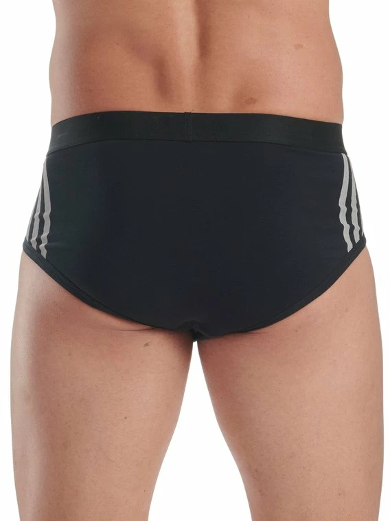 ADIDAS Active Flex Cotton 3 Stripes Slip, 3er-Pack 3 ADIDAS Active Flex Cotton 3 Stripes Slip, 3er-Pack – Bild 3