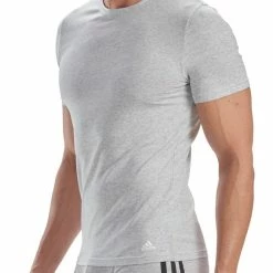 ADIDAS Active Flex Cotton Crew Neck T-Shirt, 2er-Pack 9 ADIDAS Active Flex Cotton Crew Neck T-Shirt, 2er-Pack -CALIDA shop Adidas Active Flex Cotton 3 Stripes T Shirt 2er Pack grau 4A2M04 908 4