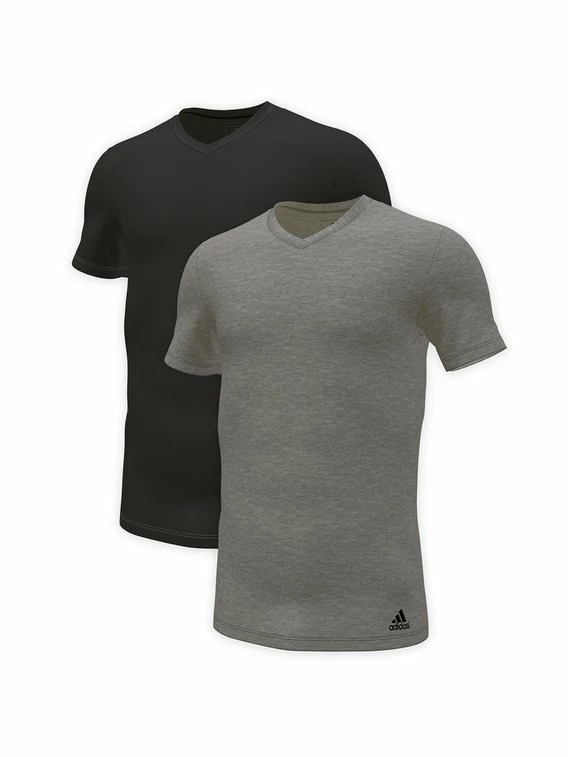 ADIDAS Active Flex Cotton V-Neck T-Shirt, 2er-Pack 1 ADIDAS Active Flex Cotton V-Neck T-Shirt, 2er-Pack