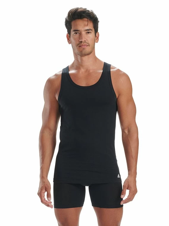 ADIDAS Active Flex Cotton Tank-Top, 2er-Pack 4 ADIDAS Active Flex Cotton Tank-Top, 2er-Pack – Bild 4