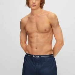 Boss Nightwear Boxershorts, 2er-Pack 9 Boss Nightwear Boxershorts, 2er-Pack -CALIDA shop Boss Nightwear Boxershorts 2er Pack blau 50480056 405 4
