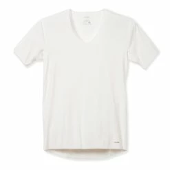 Calida 100% Nature T-Shirt Mit Clean Cut, V-Neck, Compostable 13 Calida 100% Nature T-Shirt Mit Clean Cut, V-Neck, Compostable -CALIDA shop Calida 100 Nature T Shirt V Neck weiss 14080 910 1622638942