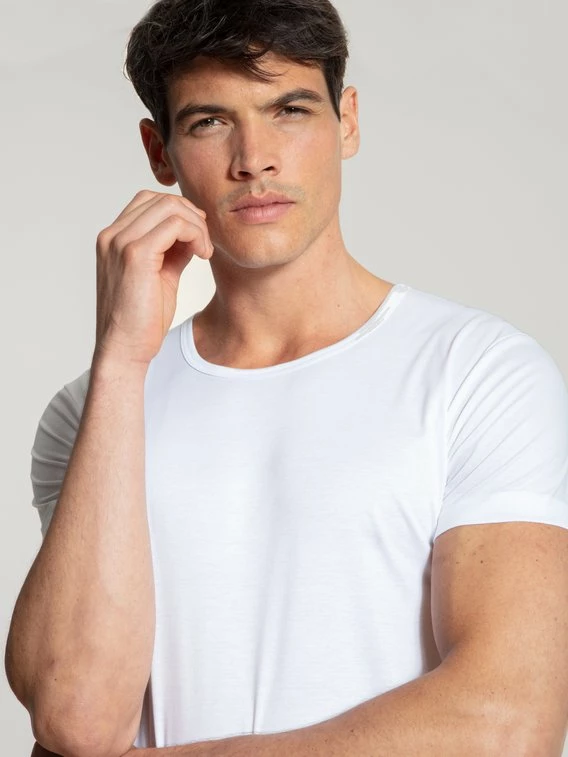 Calida Swiss Cotton T-Shirt, Rundhals 4 Calida Swiss Cotton T-Shirt, Rundhals – Bild 4