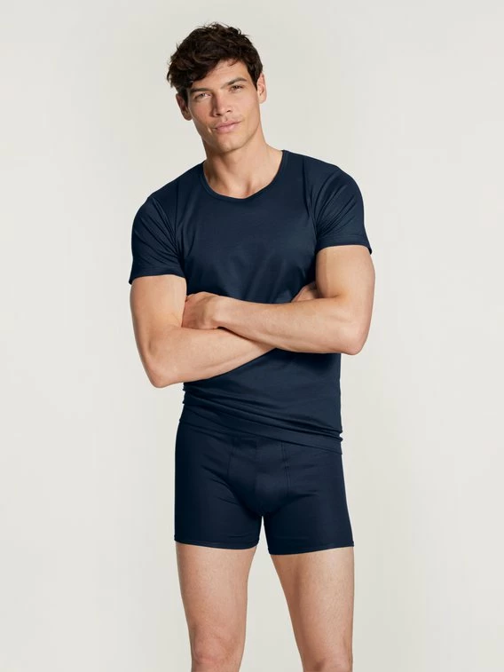 Calida Swiss Cotton T-Shirt, Rundhals 2 Calida Swiss Cotton T-Shirt, Rundhals – Bild 2