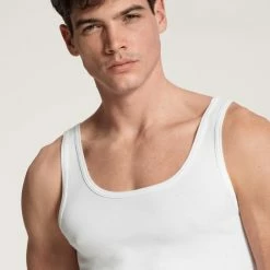 Calida Cotton 1:1 Athletic-Shirt 8 Calida Cotton 1:1 Athletic-Shirt -CALIDA shop Calida Cotton 11 Athletic Shirt Frackschnitt weiss 11010 001 2