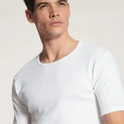 Calida Cotton 1:1 T-Shirt -CALIDA shop Calida Cotton 11 T Shirt Rundhals weiss 14310 001