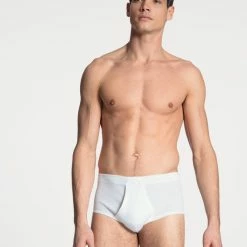 Calida Cotton 2:2 Midislip M. Öffnung 9 Calida Cotton 2:2 Midislip M. Öffnung -CALIDA shop Calida Cotton 22 Classic Slip ueberzogener Bund mit Eingriff weiss 20610 001.jpg 1620370624