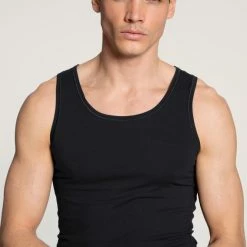 Calida Cotton Code Athletic-Shirt 8 Calida Cotton Code Athletic-Shirt -CALIDA shop Calida Cotton Code Athletic Shirt Frackschnitt schwarz 12090 992 3