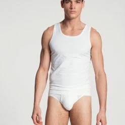 Calida Cotton Code Slip, Komfortbund Mit Eingriff 6 Calida Cotton Code Slip, Komfortbund Mit Eingriff -CALIDA shop Calida Cotton Code Slip Komfortbund mit Eingriff weiss 22190 001 2
