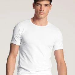 Calida Cotton Code T-Shirt, Rundhals