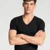 Calida Cotton Code T-Shirt, V-Neck