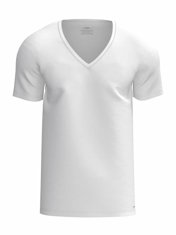 Calida Cotton Code T-Shirt, V-Neck 5 Calida Cotton Code T-Shirt, V-Neck – Bild 5