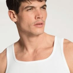 Calida Evolution Athletic-Shirt 8 Calida Evolution Athletic-Shirt -CALIDA shop Calida Evolution Athletic Shirt Frackschnitt weiss 12660 001 3