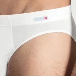 Calida Evolution Slip 7 Calida Evolution Slip -CALIDA shop Calida Evolution Mini Slip ueberzogener Bund weiss 21660 001 3
