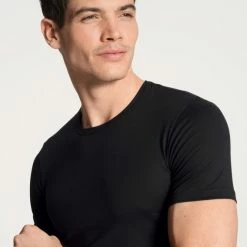Calida Evolution T-Shirt -CALIDA shop Calida Evolution T Shirt Rundhals schwarz 14661 992 3