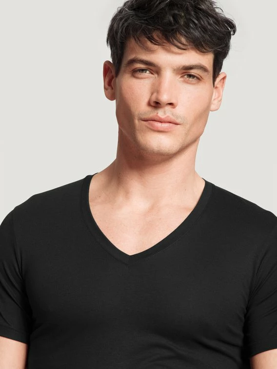 Calida Evolution T-Shirt Mit V-Neck 4 Calida Evolution T-Shirt Mit V-Neck – Bild 4