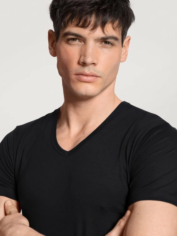 Calida Focus T-Shirt, V-Neck 4 Calida Focus T-Shirt, V-Neck – Bild 4