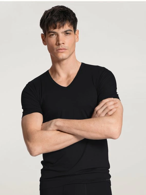 Calida Focus T-Shirt, V-Neck 1 Calida Focus T-Shirt, V-Neck