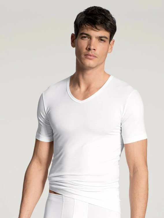 Calida Focus T-Shirt, V-Neck 1 Calida Focus T-Shirt, V-Neck