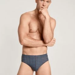 Calida Grafic Cotton Slip 9 Calida Grafic Cotton Slip -CALIDA shop Calida Grafic Cotton Slip blau 22161 149 5