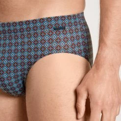 Calida Grafic Cotton Slip 10 Calida Grafic Cotton Slip -CALIDA shop Calida Grafic Cotton Slip blau 22161 149 6