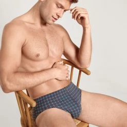 Calida Grafic Cotton Slip 11 Calida Grafic Cotton Slip -CALIDA shop Calida Grafic Cotton Slip blau 22161 149 7