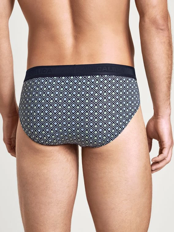 Calida Grafic Cotton Slip Mit Softbund 2 Calida Grafic Cotton Slip Mit Softbund – Bild 2