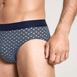 Calida Grafic Cotton Slip Mit Softbund 9 Calida Grafic Cotton Slip Mit Softbund -CALIDA shop Calida Grafic Cotton Slip mit Softbund blau 22061 479 6