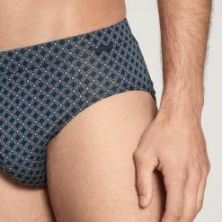 Calida Grafic Cotton Slip 7 Calida Grafic Cotton Slip -CALIDA shop Calida Grafic Cotton Slip blau 22487 479 3