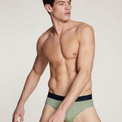 Calida Grafic Cotton Slip Mit Softbund 7 Calida Grafic Cotton Slip Mit Softbund -CALIDA shop Calida Grafic Cotton Slip mit Softbund gruen 22387 669 2