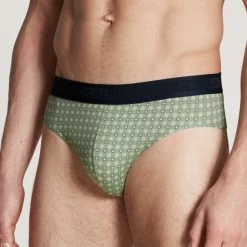 Calida Grafic Cotton Slip Mit Softbund