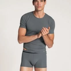 Calida Performance Neo T-Shirt, Rundhals 6 Calida Performance Neo T-Shirt, Rundhals -CALIDA shop Calida Performance Neo T Shirt Rundhals grau 14285 988 2