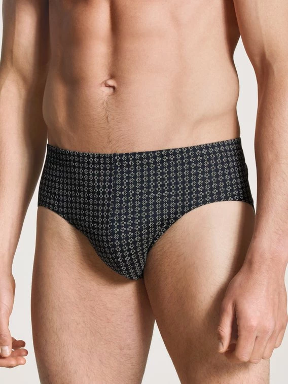 Calida Prints Slip, Stoffüberzogener Bund 1 Calida Prints Slip, Stoffüberzogener Bund