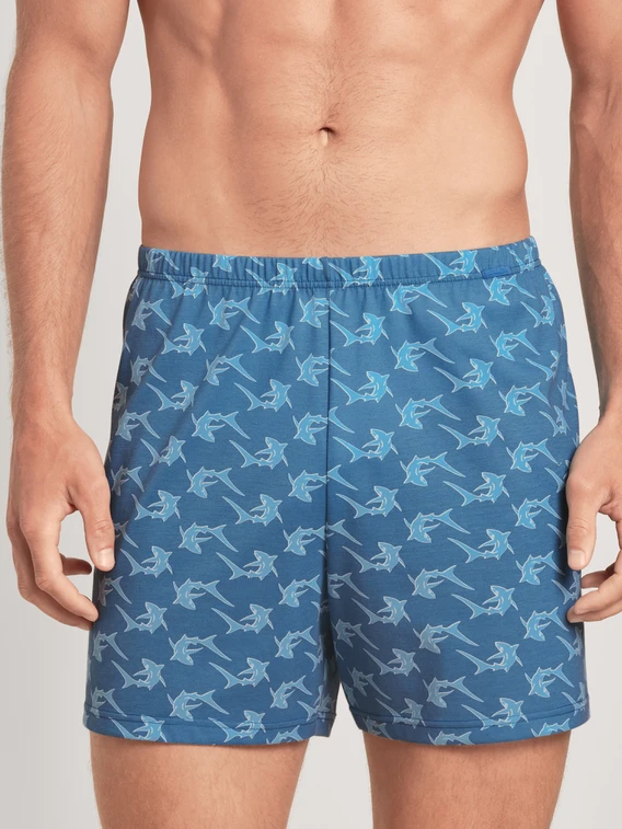 Calida Prints Jersey-Boxershorts Ohne Eingriff 1 Calida Prints Jersey-Boxershorts Ohne Eingriff