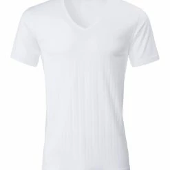 Calida Pure & Style T-Shirt, V-Neck 11 Calida Pure & Style T-Shirt, V-Neck -CALIDA shop Calida Pure Style T Shirt V Neck weiss 14986 001