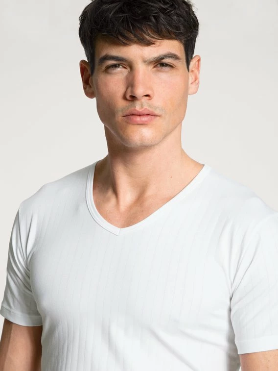Calida Pure & Style T-Shirt, V-Neck 5 Calida Pure & Style T-Shirt, V-Neck – Bild 5