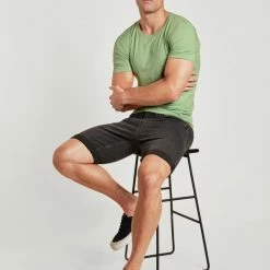 Calida Seaweed Micro Kurzarm-Shirt, Rundhals -CALIDA shop Calida Seaweed Micro Kurzarm Shirt Rundhals gruen 14984 613 5