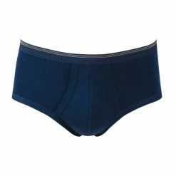 Calida Twisted Cotton Slip Mit Eingriff -CALIDA shop Calida Twisted Cotton Classic Slip Elastikbund mit Eingriff dunkelblau 22010 883 5