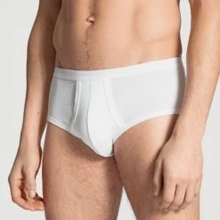 Calida Twisted Cotton Slip Mit Eingriff