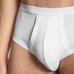 Calida Twisted Cotton Slip Mit Eingriff 8 Calida Twisted Cotton Slip Mit Eingriff -CALIDA shop Calida Twisted Cotton Classic Slip Elastikbund mit Eingriff weiss 22010 001 3