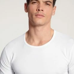 Calida Cotton Code T-Shirt, Rundhals 10 Calida Cotton Code T-Shirt, Rundhals -CALIDA shop Calida Natural Benefit T Shirt Rundhals 2er Pack weiss 14141 001