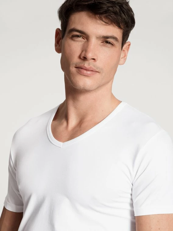 Calida Natural Benefit V-Shirt, 2-Pack 5 Calida Natural Benefit V-Shirt, 2-Pack – Bild 5