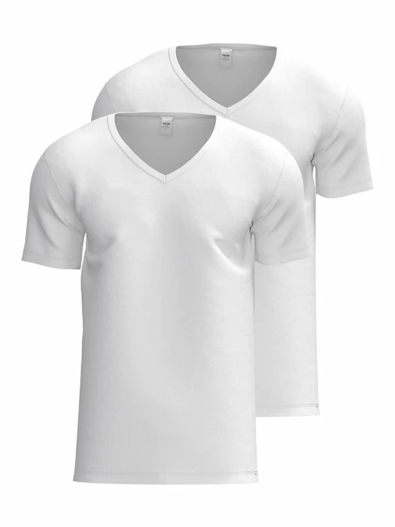 Calida Natural Benefit V-Shirt, 2-Pack 1 Calida Natural Benefit V-Shirt, 2-Pack