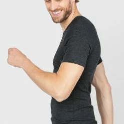 Erlich Textil Kaspar Thermoshirt, Kurzarm 11 Erlich Textil Kaspar Thermoshirt, Kurzarm -CALIDA shop Erlich Textil Kaspar Thermo T Shirt schwarz 7811291554 554 3