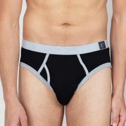 Erlich Textil Theo Slip, 2er-Pack -CALIDA shop Erlich Textil Theo Slip schwarz weiss ERL M016011020 DUO 100XX 5