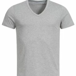 Erlich Textil Hugo T-Shirt Mit V-Neck 12 Erlich Textil Hugo T-Shirt Mit V-Neck -CALIDA shop Erlich Textil Hugo T Shirt mit V Neck grau 1000000001 GRA 5