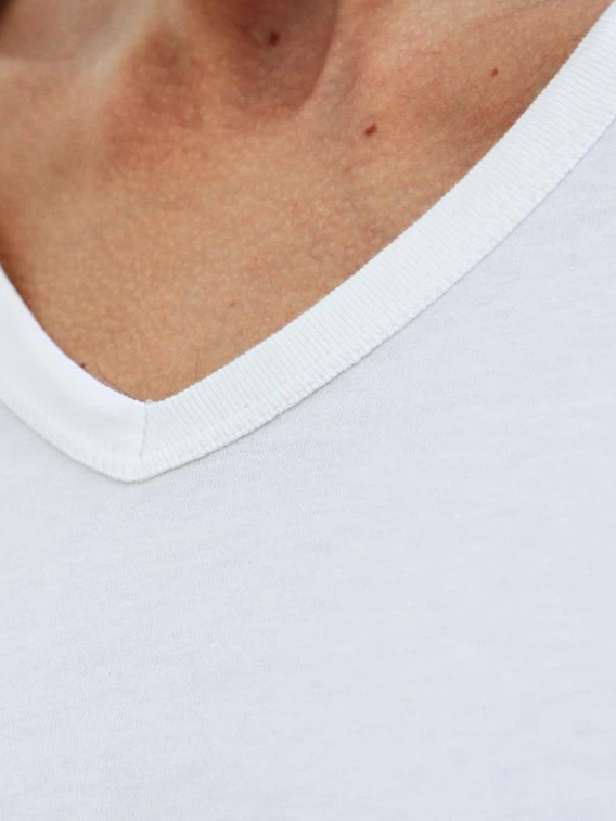 Erlich Textil Hugo T-Shirt Mit V-Neck 4 Erlich Textil Hugo T-Shirt Mit V-Neck – Bild 4