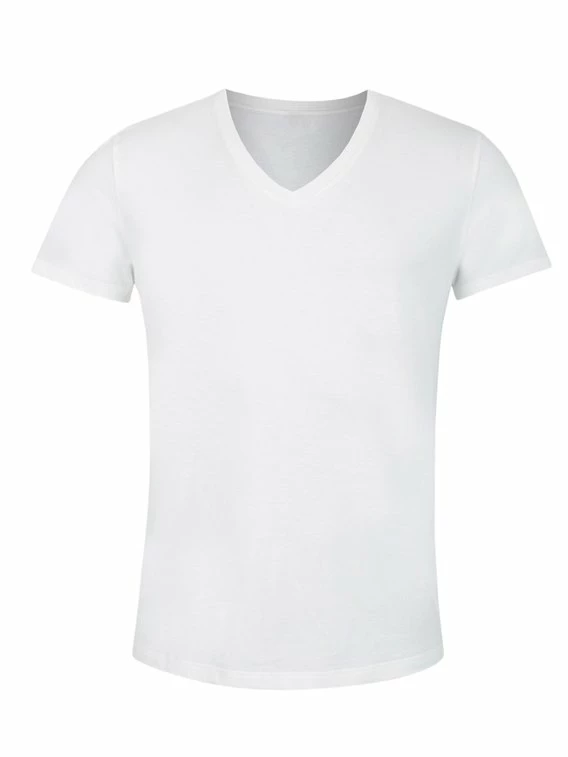 Erlich Textil Hugo T-Shirt Mit V-Neck 5 Erlich Textil Hugo T-Shirt Mit V-Neck – Bild 5